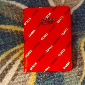 Guess Passport logo case